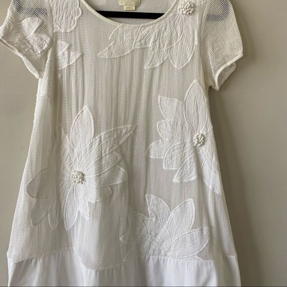 Anthro-maeve “Orchard” Beach Cotton Mini Dress - Picture 9 of 14